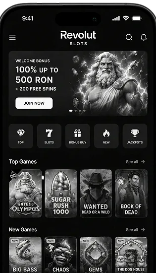 Aplikace Revolut Slots – casino v kapse
